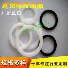 硅胶密封垫圈 密封圈异形垫圈多规格多色黑色橡胶来图来样