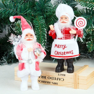 Christmas Decoration Old Man Doll with Polyester Material and Christmas Ornaments Package
