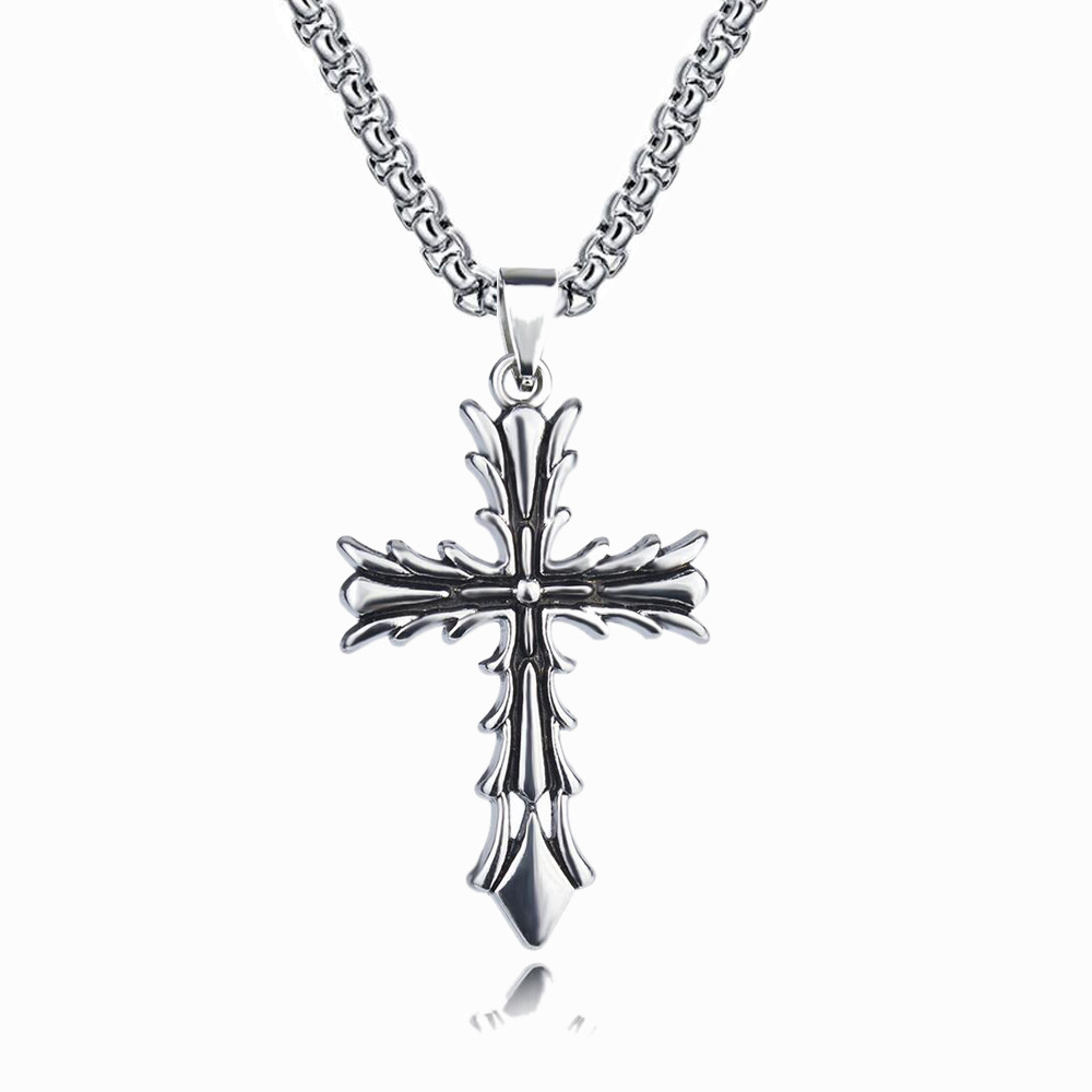 Pendant Necklace For Men Personalized Titanium Stainless Steel_voghion.com