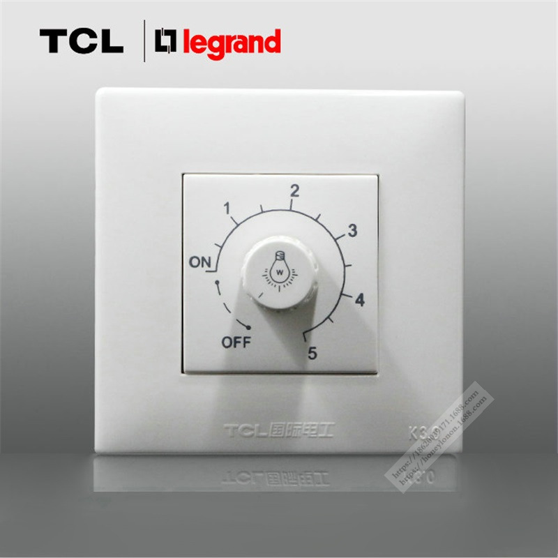 Legrand/罗格朗 k3.0系列 调速开关（250W 250V）KM3