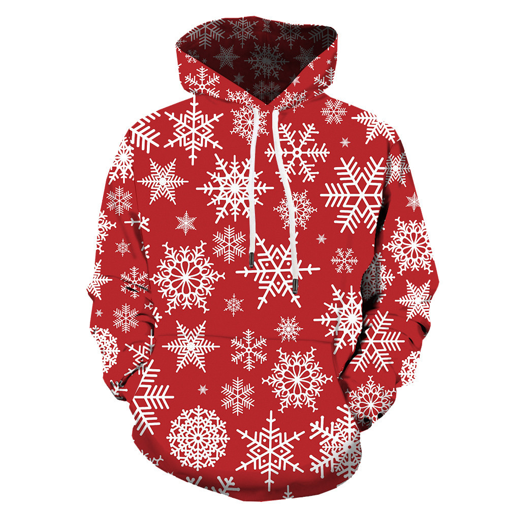 Christmas 3D Sweater Hoodie Men's Casual Sweater