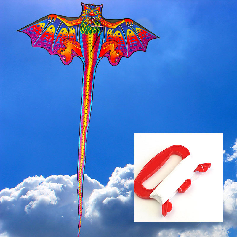 2020 cometa para niños nuevos al por mayor HD impresión en caliente pterosaurus Flying Dragon Cartoon buen vuelo Weifang kite fabricante