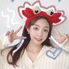 Cartoon cute elastic headband for face washing, Japanese and Korean