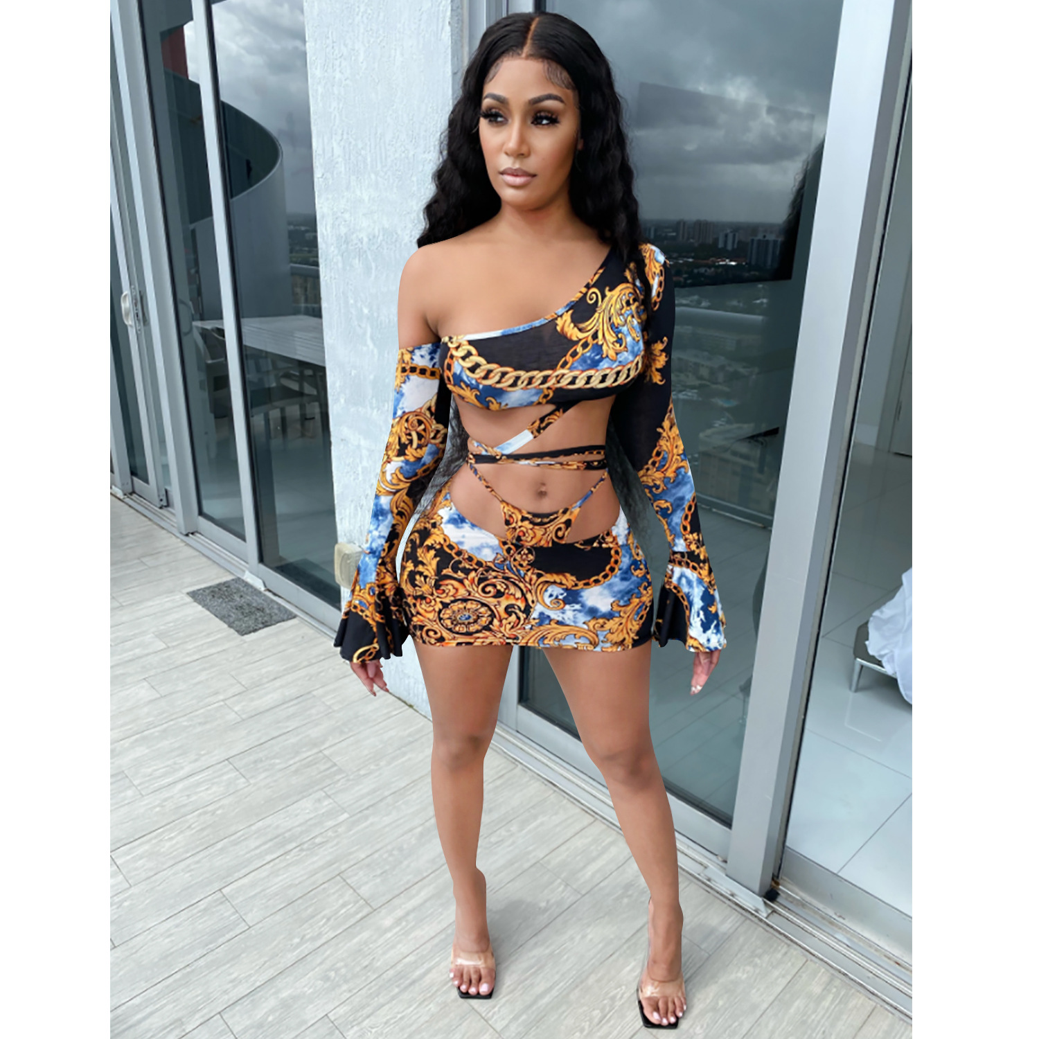 Title 9, Womens Strapping Retro Printed Mini Skirt. Get...