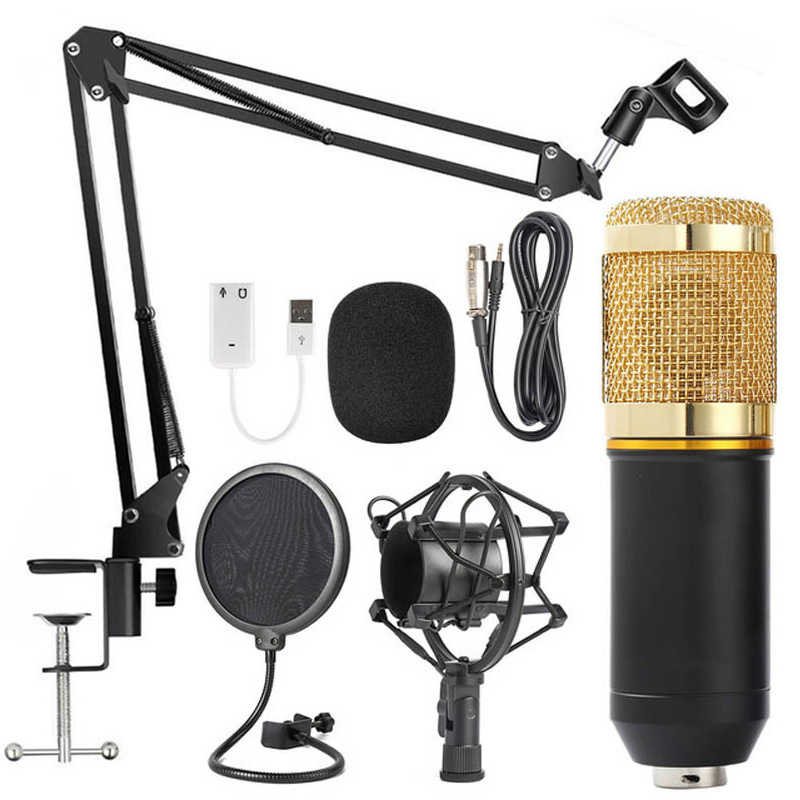 BM800 microphone set, a set of condenser...