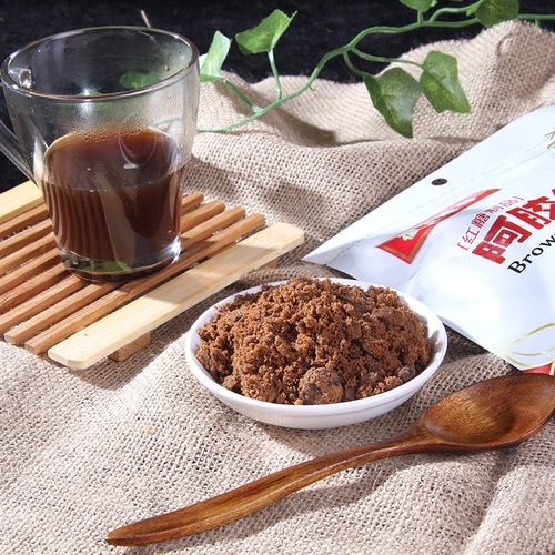 HuiXuan E-Jiao Red Date Sugar 280g Bagged Beverage, Sucrose, For Girls Postpartum Red Date Sugar, Menstrual Red Date Sugar Powder