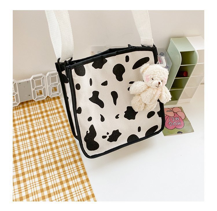 Fashion Students Creative Funny Personalized Cow Print Small Bag  Wholesale Nihaojewelry display picture 28
