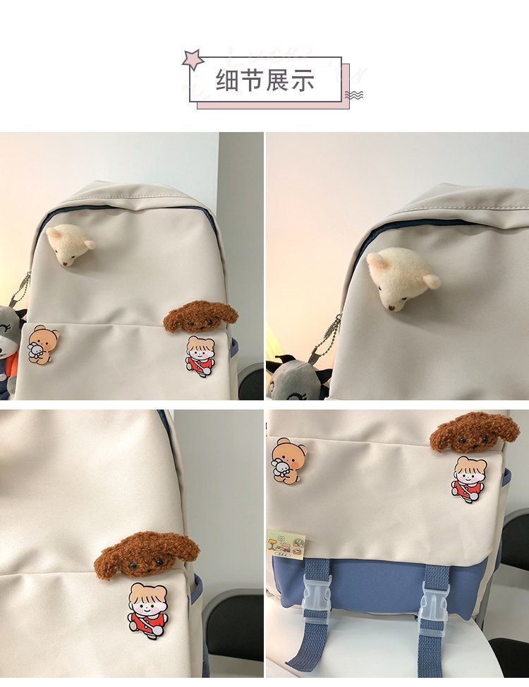 Korean Hit Color Schoolbag Wholesale display picture 34