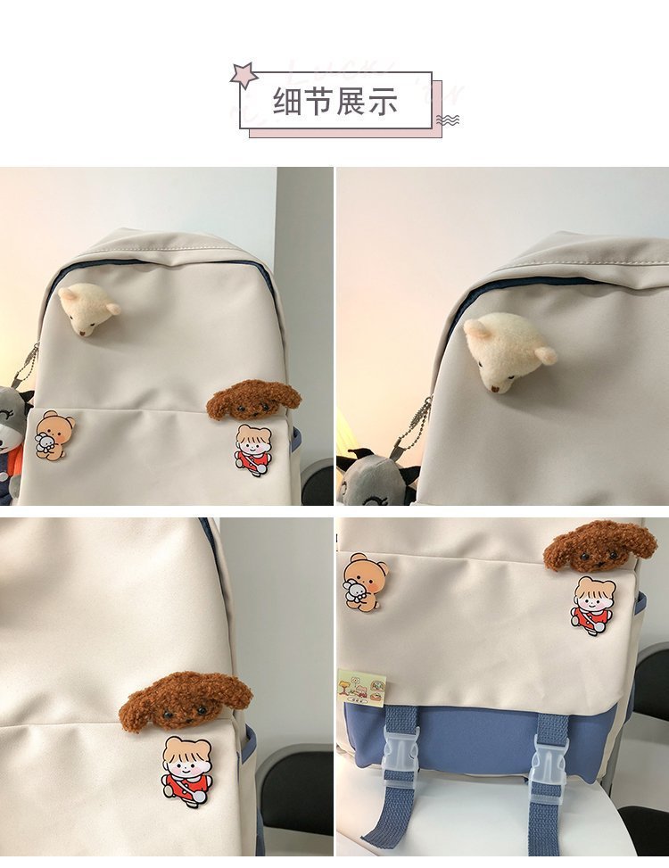 Mochila De Color De Éxito Coreano Al Por Mayor display picture 34