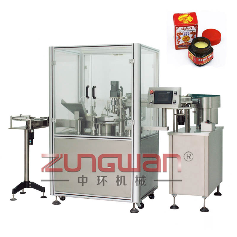 ZHG-50F药品方瓶方（圆）盖膏霜灌装压盖机灌装机械27361887是265