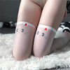 White lace knee socks, Japanese tights, Lolita style