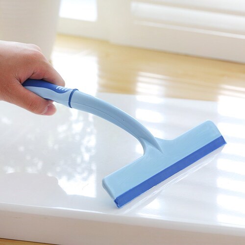 Household silicone non-slip handle window glass cleaner glass scraper furniture cleaning wiper floor stall supply