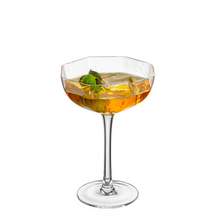 Creative Accessible Luxury Cocktail Glass Bar High-Looking Personalized Handmade Martini Glass Wholesale Wide Mouth Transparent Goblet