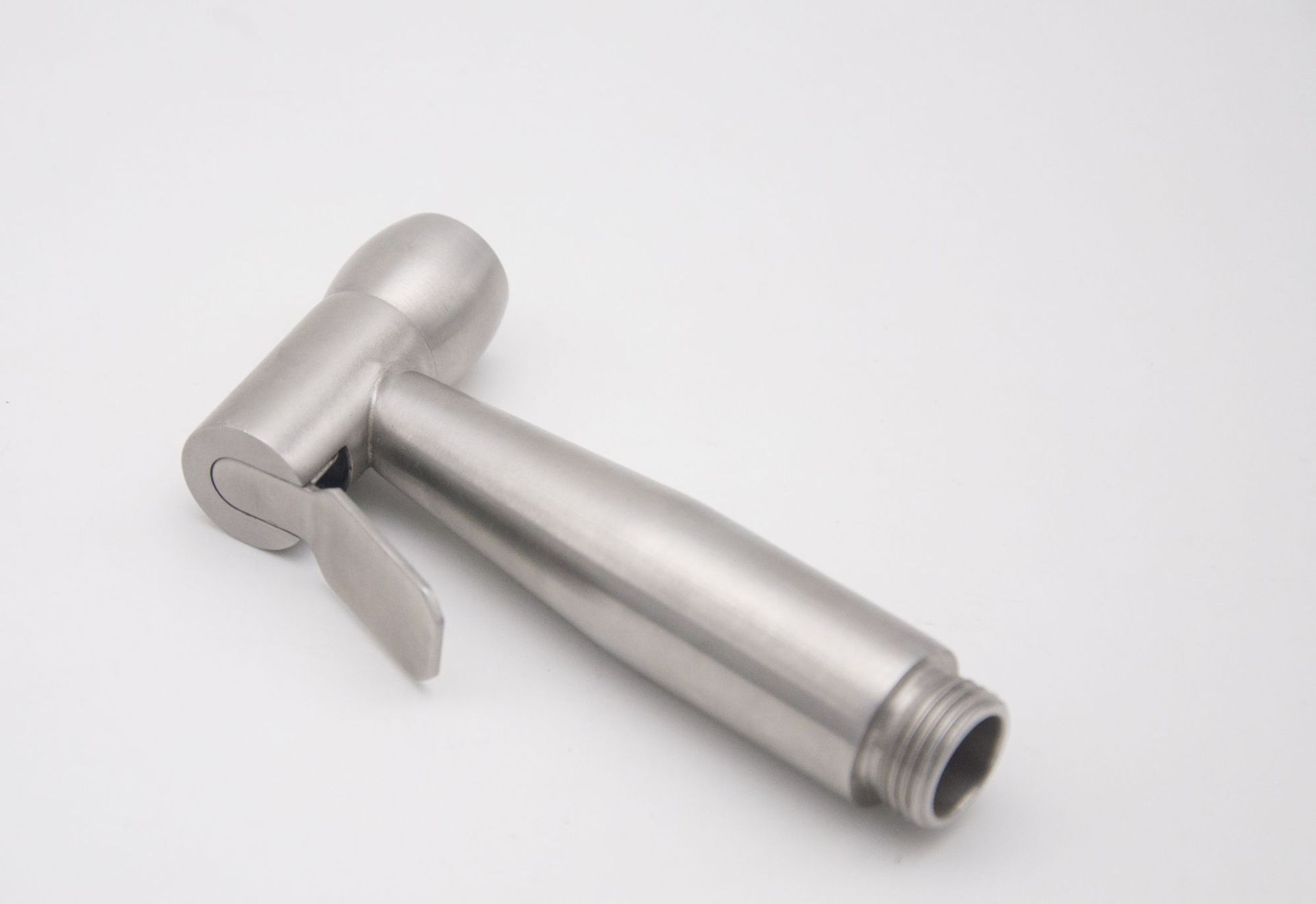 Cross-border best-selling 304 stainless steel toilet feminine wash companion spray gun, stainless steel toilet flushing nozzle feminine wash undefined