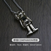 Accessory, men's pendant hip-hop style, necklace stainless steel, internet celebrity, simple and elegant design