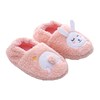 Keep warm slippers, demi-season cartoon plush children's rabbit, new collection