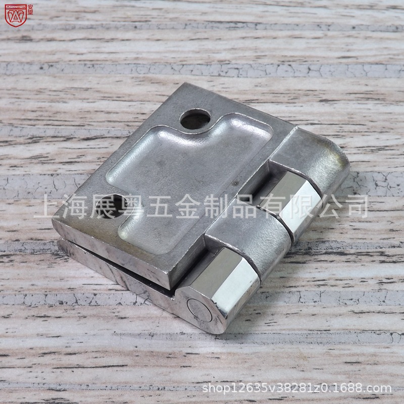 acero inoxidable 304 bisagra de servicio pesado caja de distribución eléctrica puerta de equipo de gabinete bisagra industrial accesorios de máquina herramienta bisagra