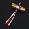 Double-sided pendant, two-color Hanfu with tassels, accessory