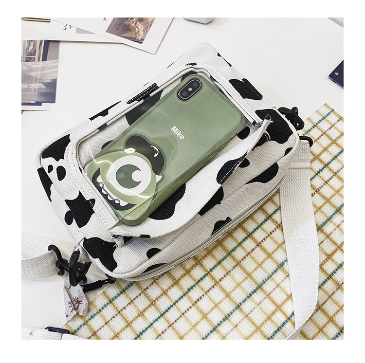 Moda Coreana Nueva Creativa Linda Muñeca Transparente Bolsa De Mensajero Bolsa De Lona Suave Al Por Mayor display picture 30