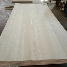厂家产销  白蜡木板材直拼 3mm木板实木条白蜡木书桌实木椅子
