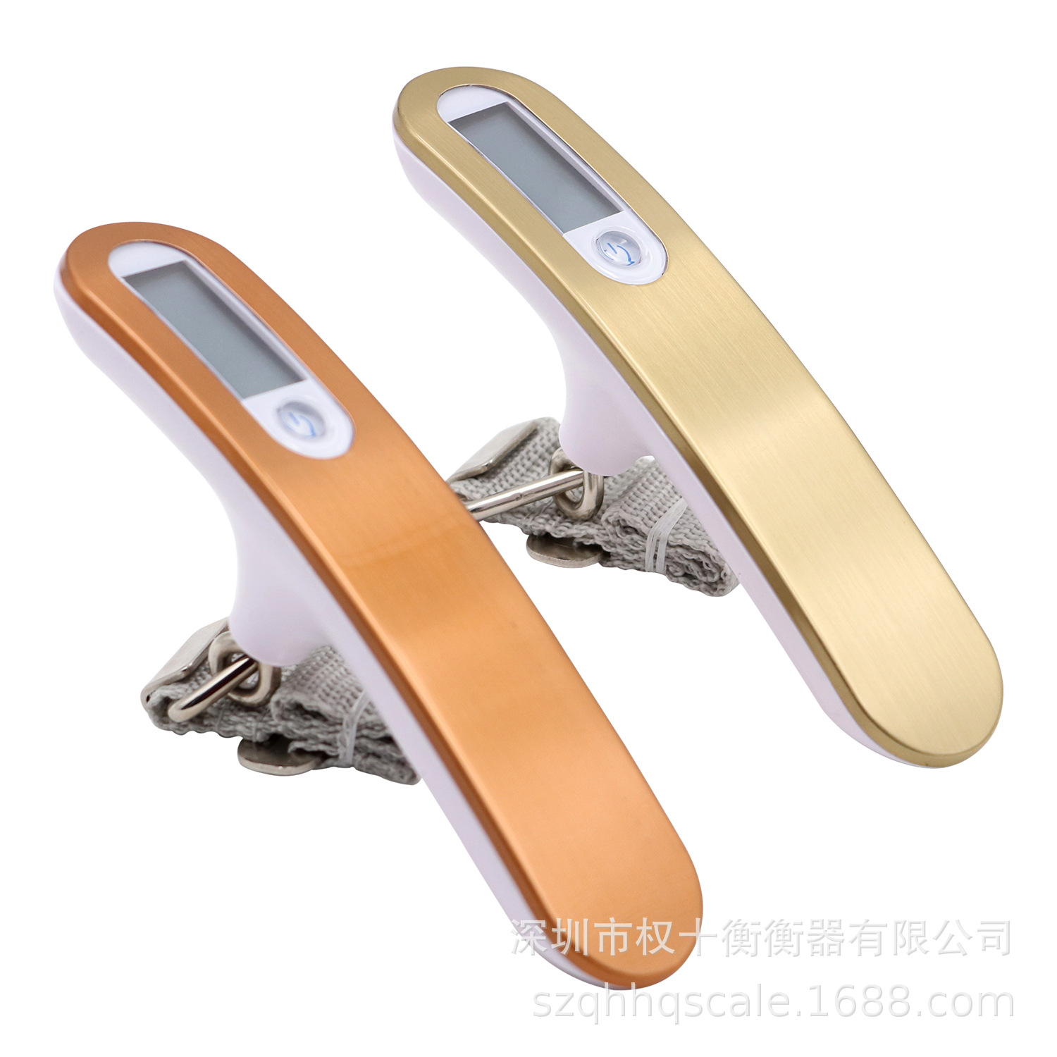 不锈钢行李秤50kg手提秤热销旅行秤箱包秤高精度行李秤厂家定制