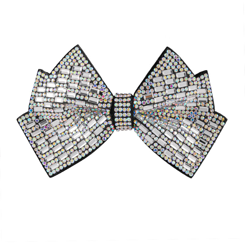 Zircon Three-dimensional Bow Hairpin New Retro Card Hairpin Bangs Clip Wholesale display picture 11