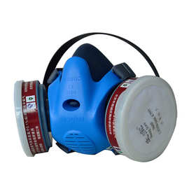 生宝供应SR800防毒口罩氨气化工业喷漆甲醛农药酸气防毒面具套装