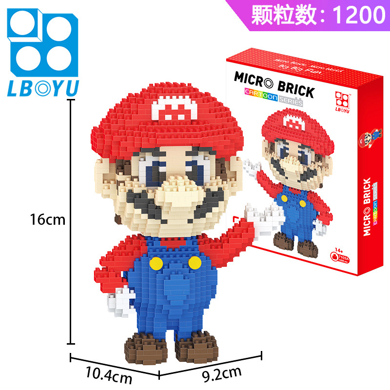 Bloques de construcción de Lebayu, juegos de rompecabezas para niños adultos, juguetes, pequeñas partículas de diamantes en miniatura, venta al por mayor