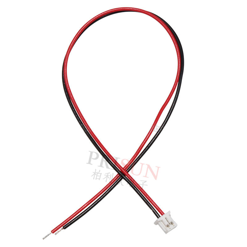 1.25mm 端子线 间距1.25mm 28awg单头双头彩色电子线连接线2P-12P