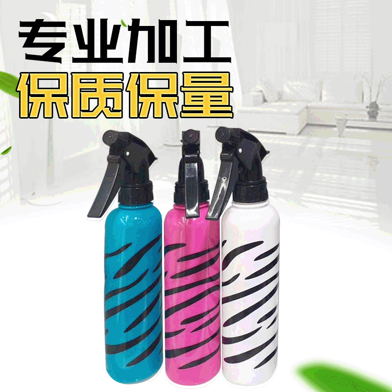 factory direct supply water ripple plastic nozzle spray bottle hairdressing sprinkling can press type spray bottle