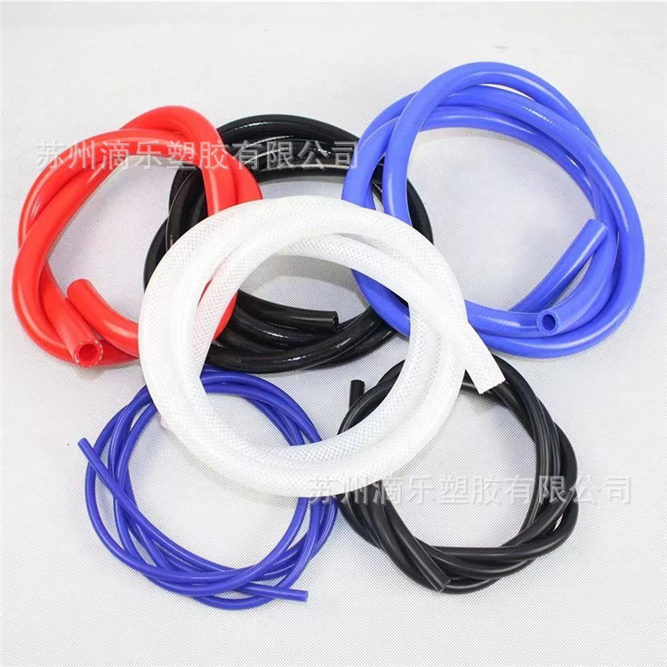 硫化编织硅胶管，硅胶增强管，通过FDA，ROHS检测编织管软管