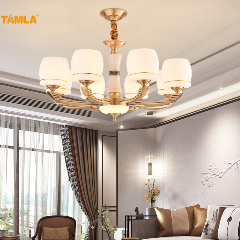 Copper modern and minimalistic design ceiling lamp for country house…