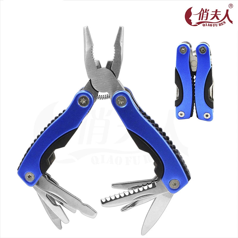Stainless steel Multiple Function knife outdoors Supplies household Pliers trumpet Multipurpose fold Pliers Manufactor