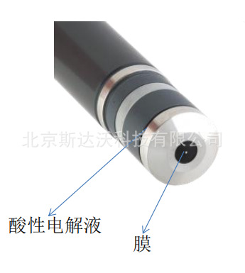 在线高精度安培三电极法余氯分析仪  低维护成本  安培电流法电极