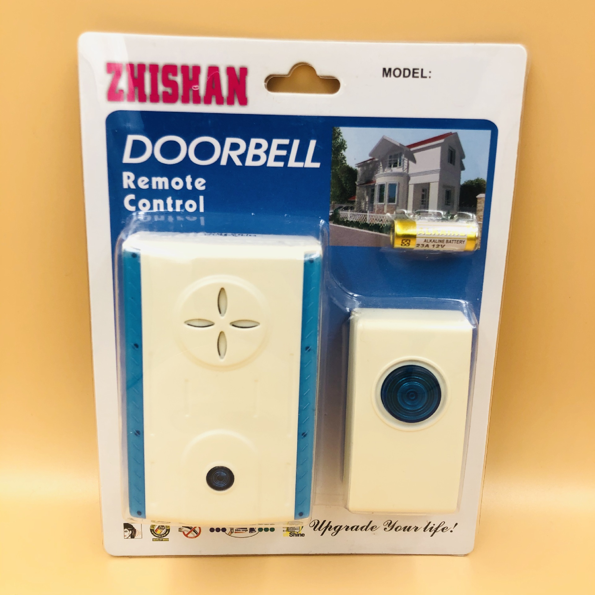 厂家直销 遥控门铃 无线门铃 家用一拖一电子门铃 老人呼叫器