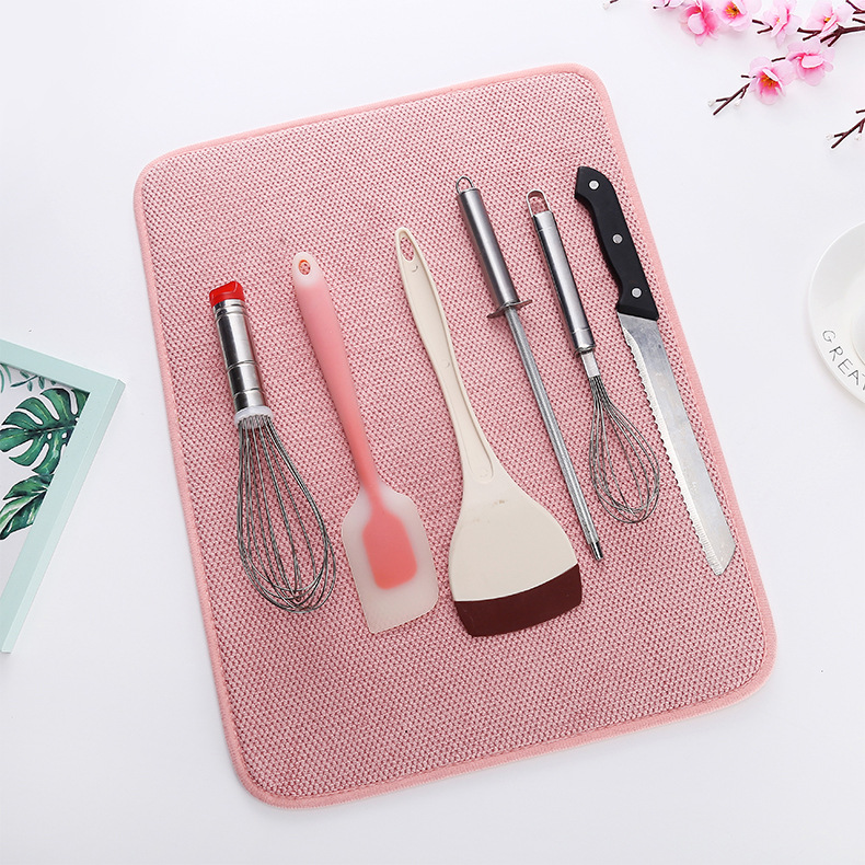 ZZ-17珍珠单面滤水垫30X40粉色1