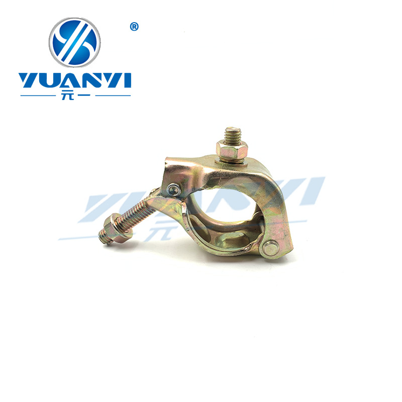 元一单扣日式扣件脚手架配件固定扣件单边连接扣件厂家直供优惠多