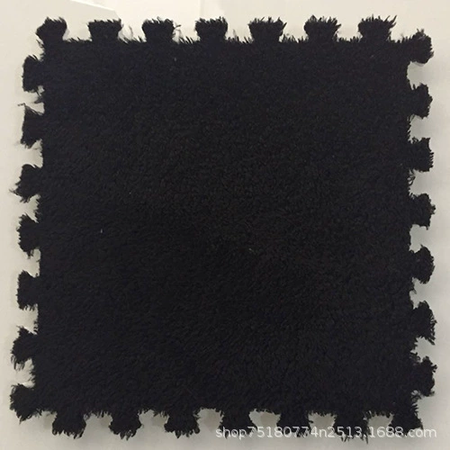 Плитки для пола Velvet stitch interlocking, 30×30 см, пазл-ковры липкие по размеру, толщина 1–2 см