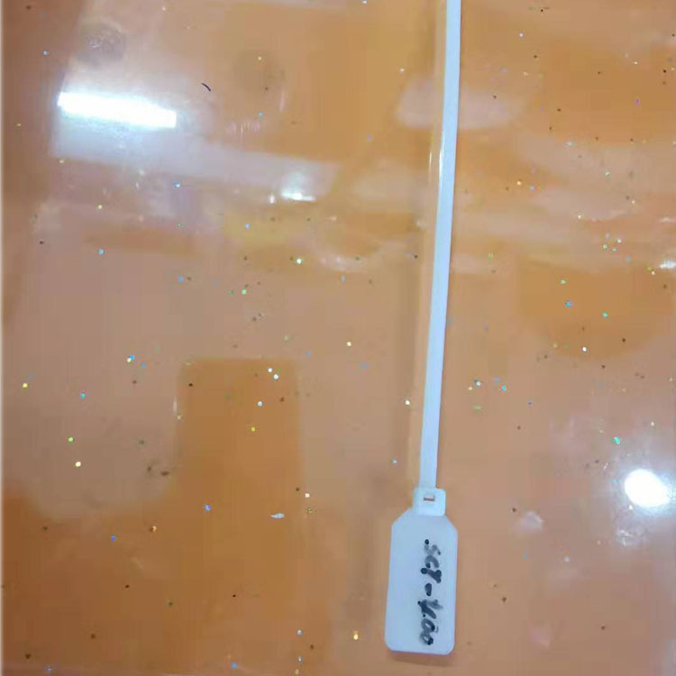 台湾KSS尼龙铅封扎带SCT-110 标签扎带 标牌扎带 电线标识扎线带