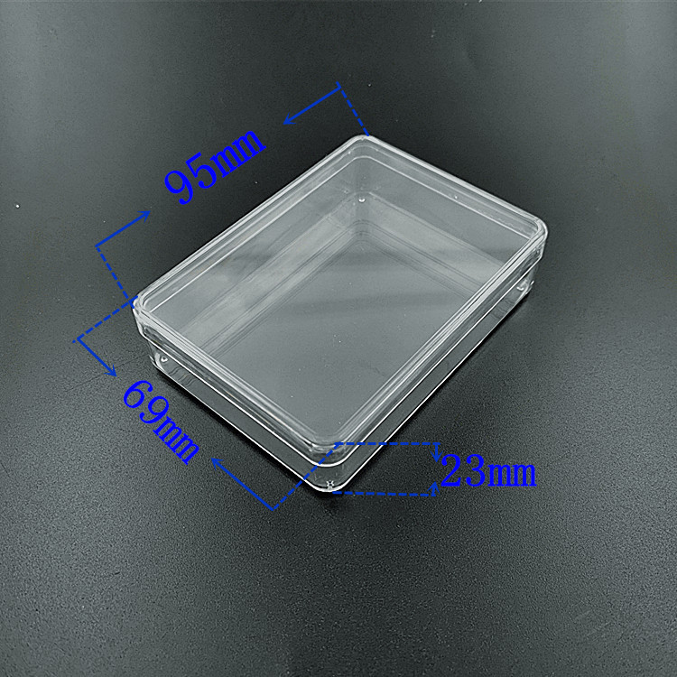 宽牌天地盖扑克透明盒收纳盒礼品盒 PS高透包装盒 厂家直销