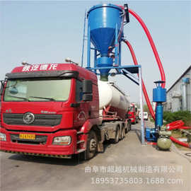 云南粉煤灰气力输送机图片 集装箱散灰卸车机 无尘石灰石粉装车机