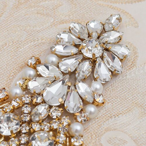 849 Diamond Sticker Clothing Accessory Formal Dress Diamond Decorative Filling Glass Diamond Pearl Dance Costume Iron-on Diamond Backing Tape
