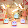 Creative cartoon small table lamp, energy-saving LED lights, creative gift