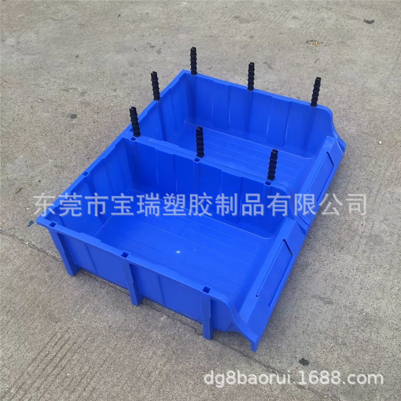 批发 塑料斜口盒 加厚零件盒 工具箱 五金螺丝盒  多尺寸现货