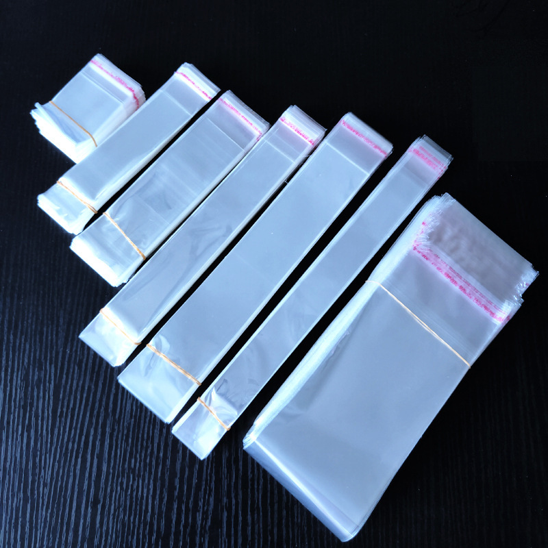 PE自封袋透明封口袋塑料塑封袋口罩包装袋加厚饰品密封袋印刷定制