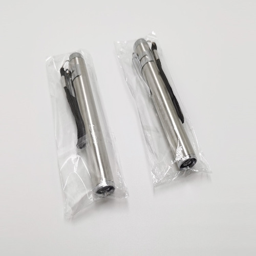 Stainless steel LED mini high-intensity moon light night travel flashlight keychain travel outdoor small flashlight