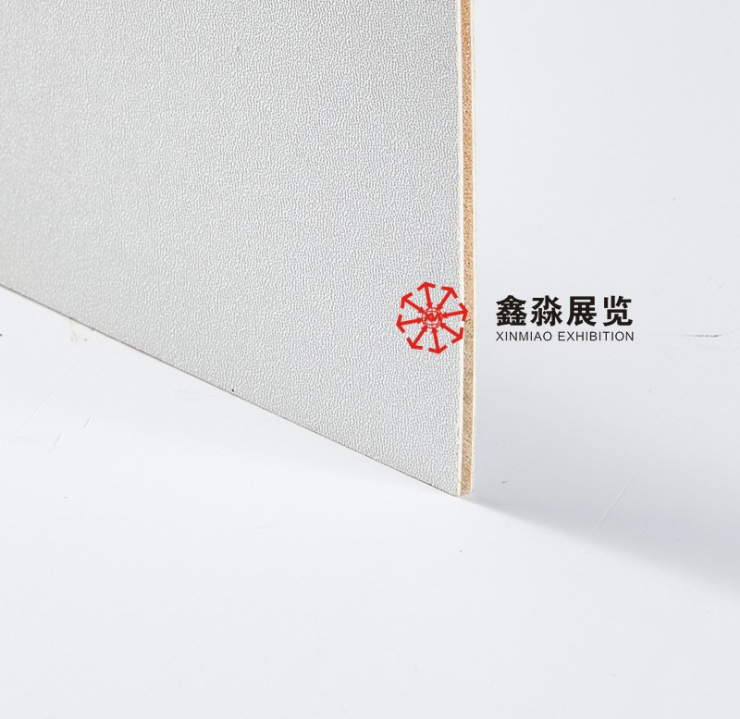 国际标准摊位背板PVC展板 广交会隔断会展用标准PVC板三合板