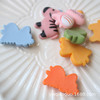 Cartoon resin with accessories, children's hair accessory, hairgrip, transport, handmade, crocodile