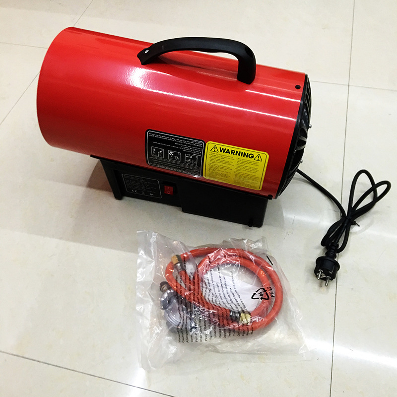 Cross-border foreign trade 35KW high-power gas warm air blower, industrial warm air blower, mobile constant temperature gas heater, liquefied gas warm air blower detail image 19