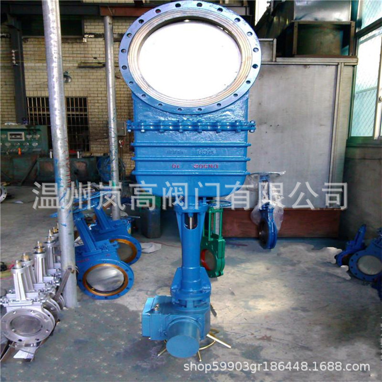 现货定制 DMZ973H-16C 电动刀型闸阀 电动浆液阀 DN80